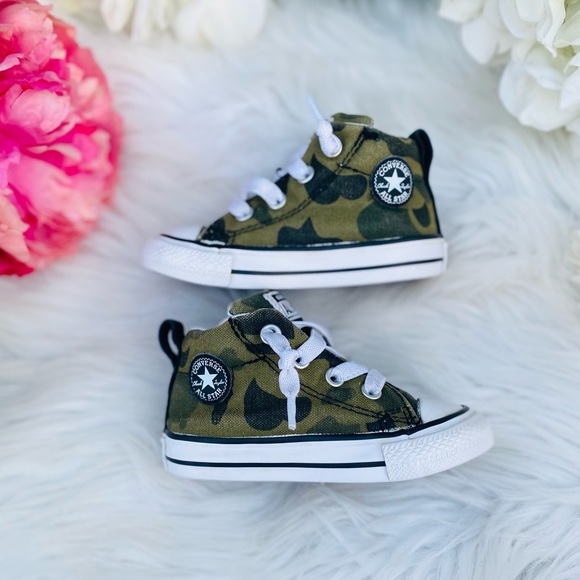Baby/Toddler Converse Camo High Top Sneakers - Picture 4 of 8